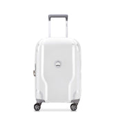 DELSEY Paris Clavel Hardside Expandable Luggage with Spinner Wheels ( WHITE , Carry-On 19 Inch ) WHITE Carry On 19 Inch U4
